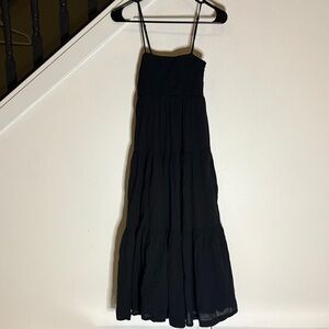 American Eagle Outfitters Black Maxi Dress